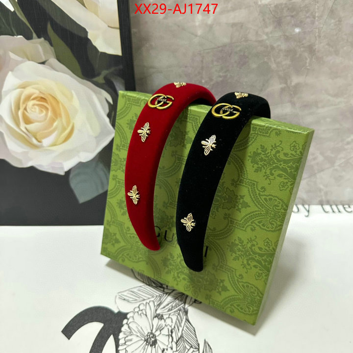 Hair band-Gucci top grade ID: AJ1747 $: 29USD