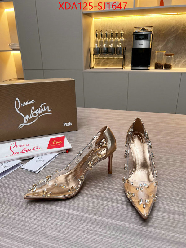 Women Shoes-Christian Louboutin best quality fake ID: SJ1647 $: 125USD