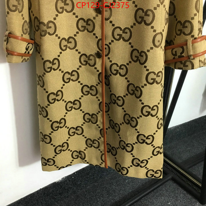 Clothing-Gucci can i buy replica ID: CJ2375 $: 129USD