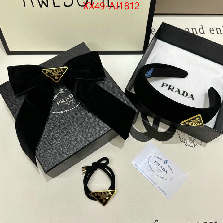 Hair band-Prada what is a counter quality ID: AJ1812 $: 49USD