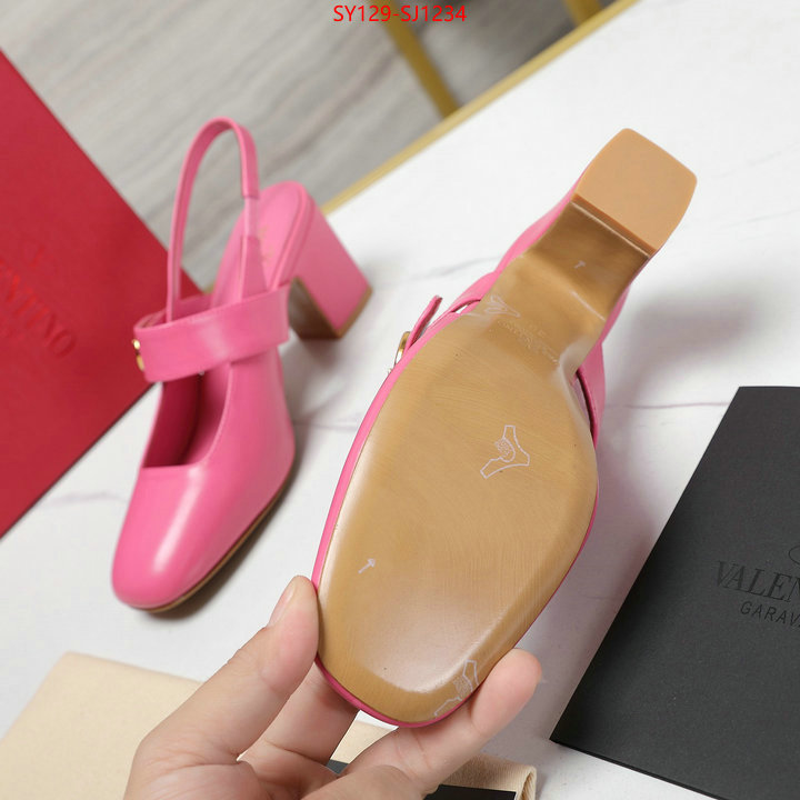 Women Shoes-Valentino replica shop ID: SJ1234 $: 129USD