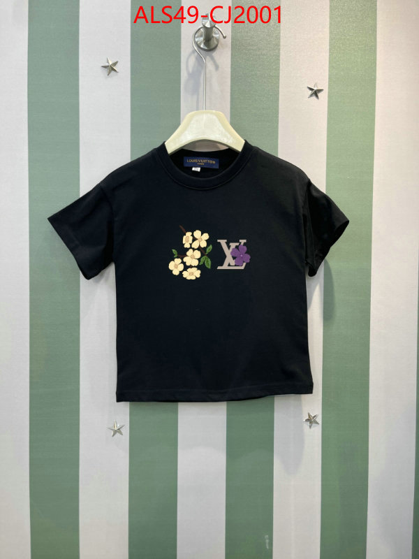 Kids clothing-LV wholesale 2024 replica ID: CJ2001 $: 49USD