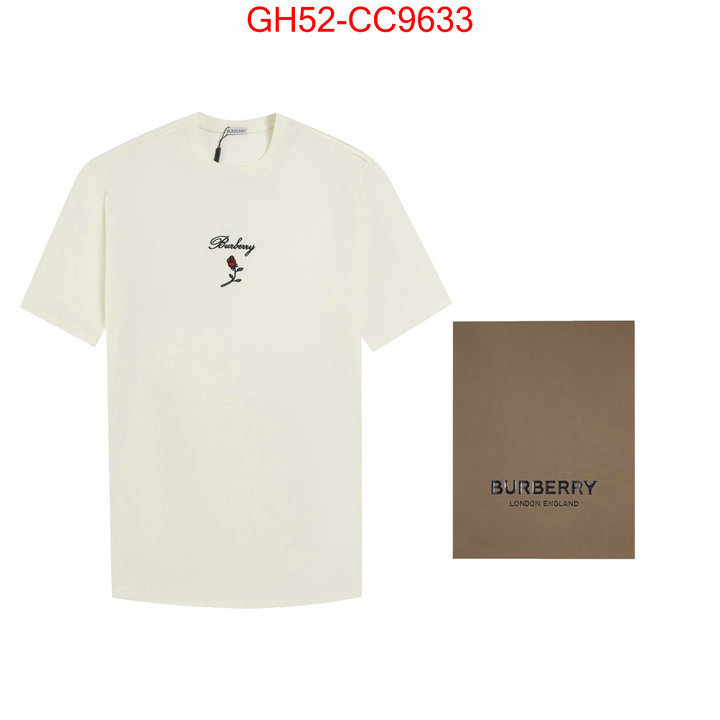 Clothing-Burberry replica aaaaa designer ID: CC9633 $: 52USD