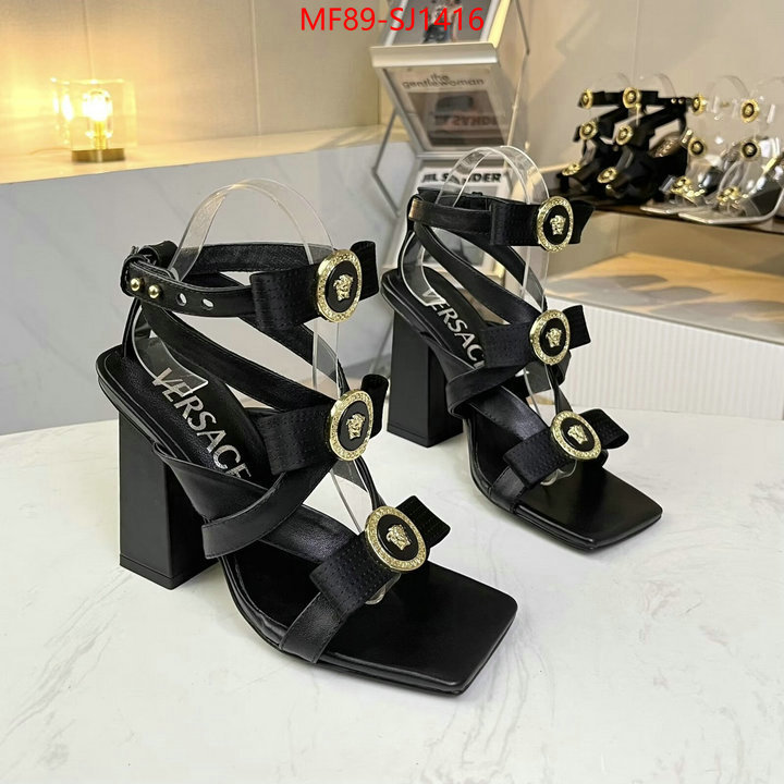 Women Shoes-Versace best replica quality ID: SJ1416 $: 89USD