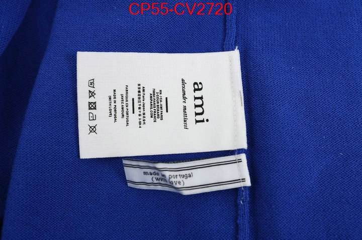 Clothing-AMI brand designer replica ID: CV2720 $: 55USD