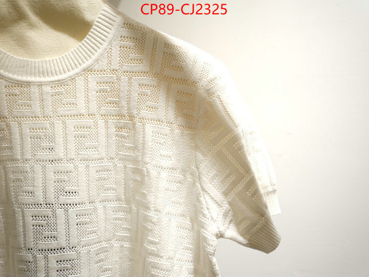 Clothing-Fendi cheap wholesale ID: CJ2325 $: 89USD