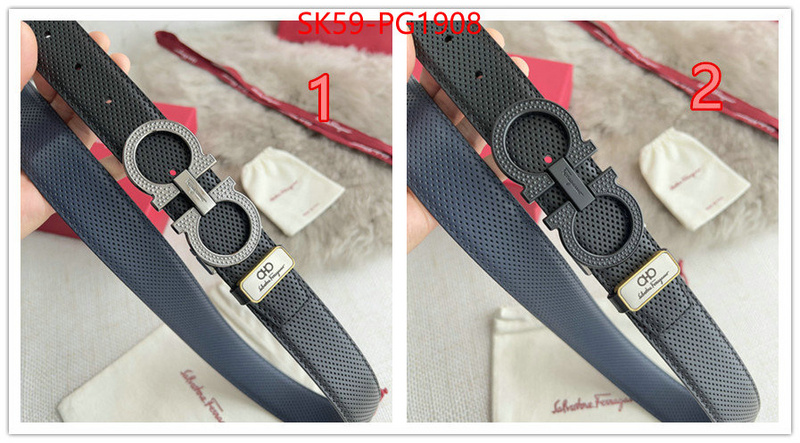 Belts-Ferragamo designer high replica ID: PG1908 $: 59USD