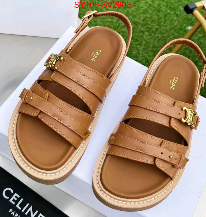 Women Shoes-CELINE best knockoff ID: SV2603 $: 109USD