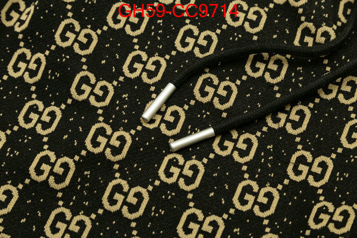 Clothing-Gucci we provide top cheap aaaaa ID: CC9714 $: 59USD