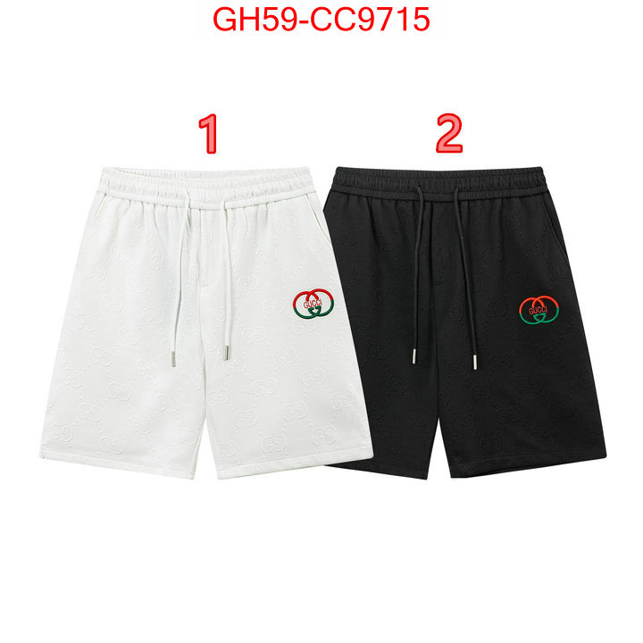 Clothing-Gucci aaaaa+ quality replica ID: CC9715 $: 59USD