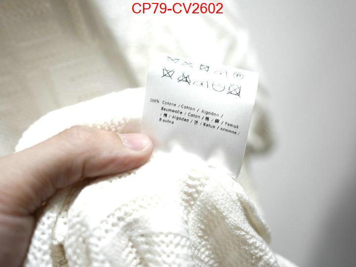 Clothing-Fendi fashion replica ID: CV2602 $: 79USD