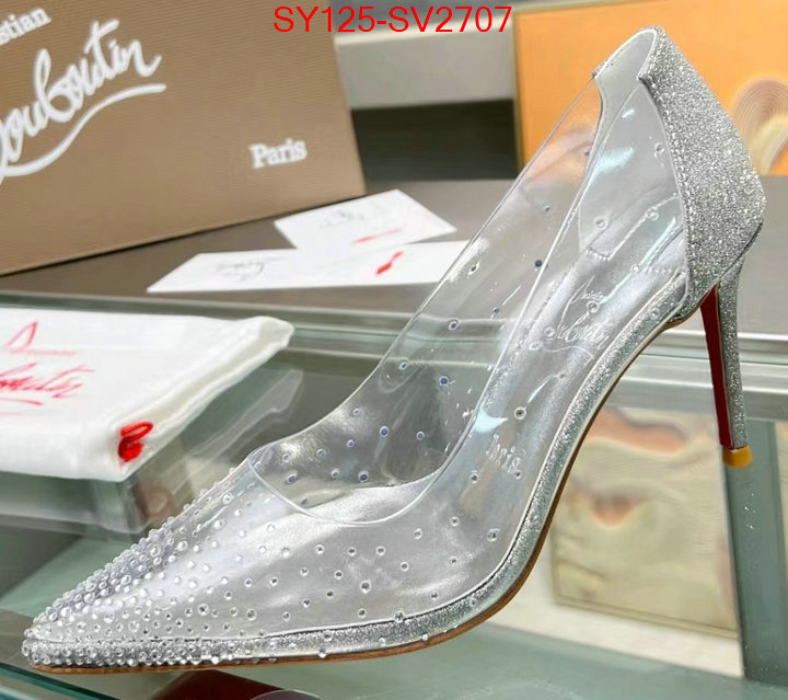 Women Shoes-Christian Louboutin where should i buy replica ID: SV2707 $: 125USD