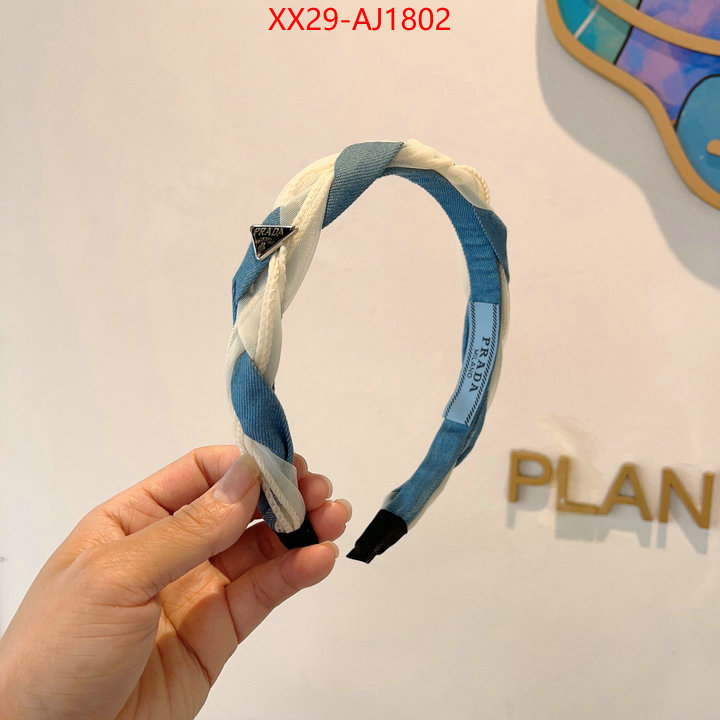 Hair band-Prada exclusive cheap ID: AJ1802 $: 29USD