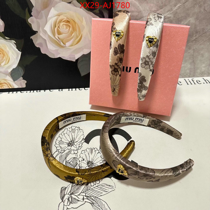 Hair band-MIU MIU where to buy fakes ID: AJ1780 $: 29USD