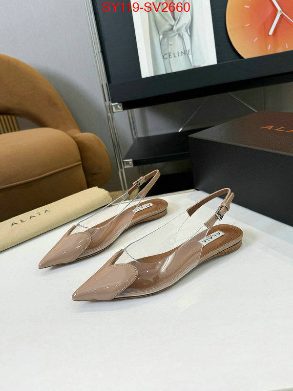 Women Shoes-ALAIA where can you buy replica ID: SV2660 $: 119USD