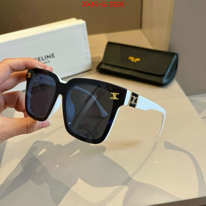 Glasses-CELINE how to start selling replica ID: GJ2920 $: 45USD