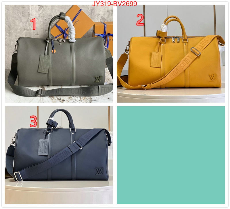 LV Bags(TOP)-Keepall BandouliRe 45-50- top ID: BV2699 $: 319USD,