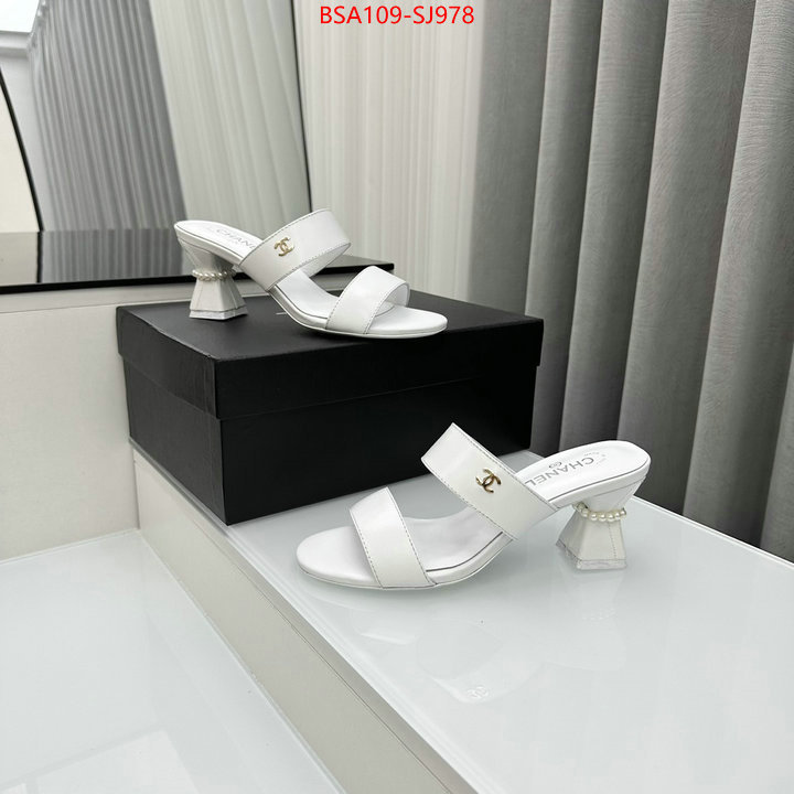 Women Shoes-Chanel luxury shop ID: SJ978 $: 109USD