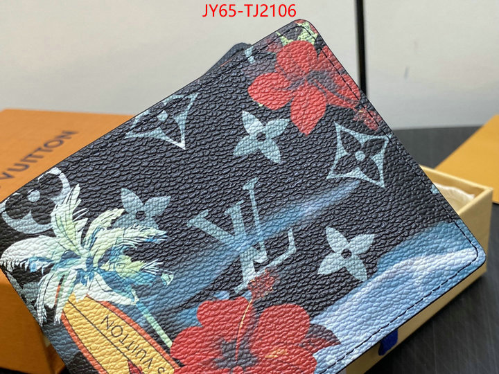 LV Bags(TOP)-Wallet best replica 1:1 ID: TJ2106 $: 65USD,