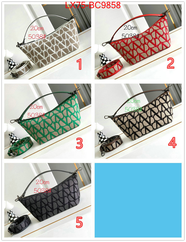 Valentino Bags(4A)-Crossbody- high quality replica ID: BC9858 $: 75USD,