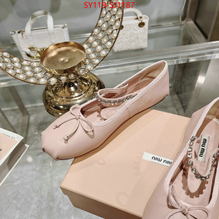 Women Shoes-Miu Miu best replica quality ID: SJ1187 $: 119USD