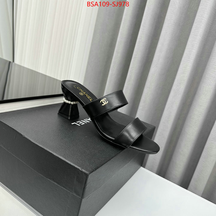 Women Shoes-Chanel luxury shop ID: SJ978 $: 109USD