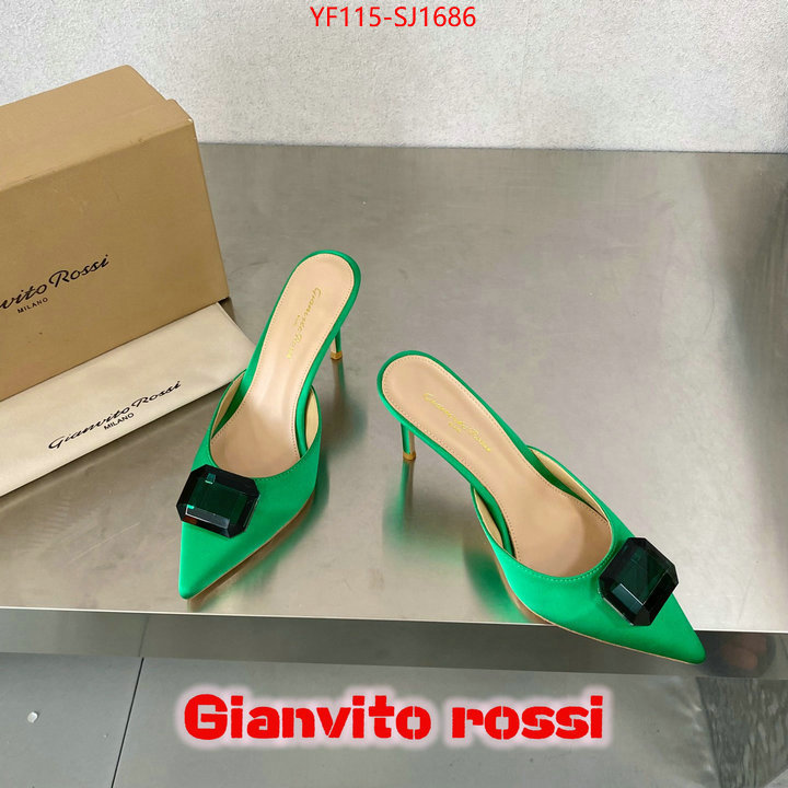 Women Shoes-Gianvito Rossi replica 2024 perfect luxury ID: SJ1686 $: 115USD