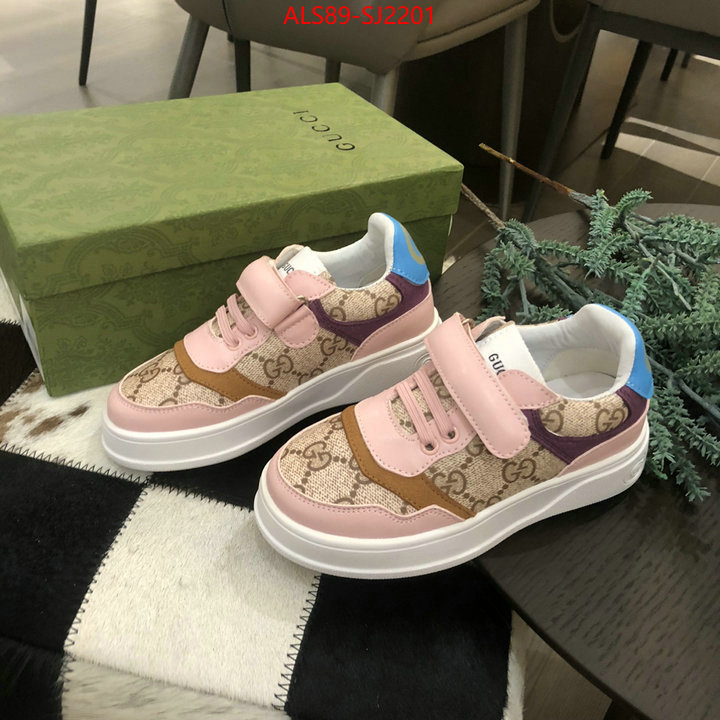 Kids shoes-Gucci mirror copy luxury ID: SJ2201 $: 89USD