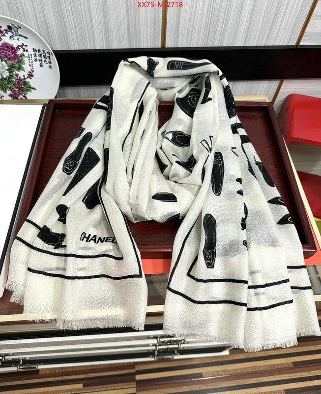 Scarf-Chanel is it illegal to buy dupe ID: MJ2718 $: 75USD