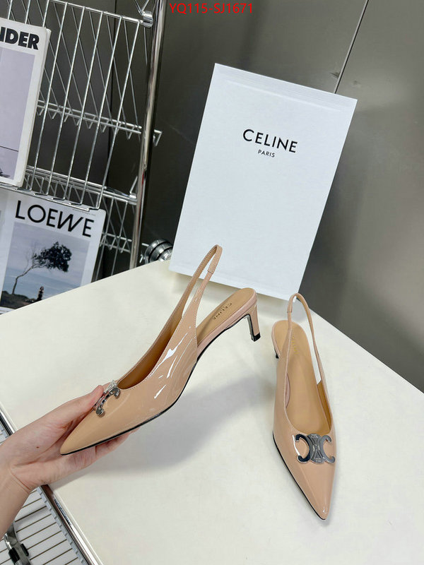 Women Shoes-CELINE buy replica ID: SJ1671 $: 115USD