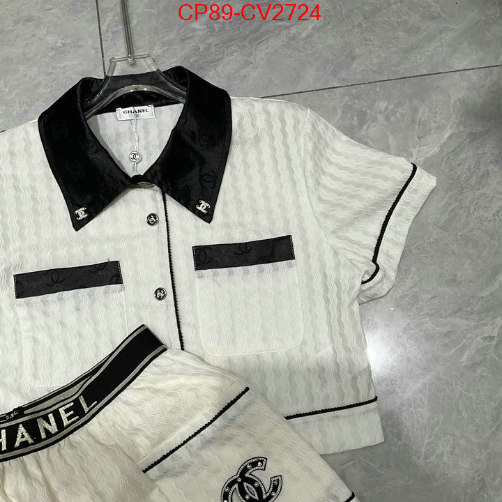 Clothing-Chanel luxury fashion replica designers ID: CV2724 $: 89USD