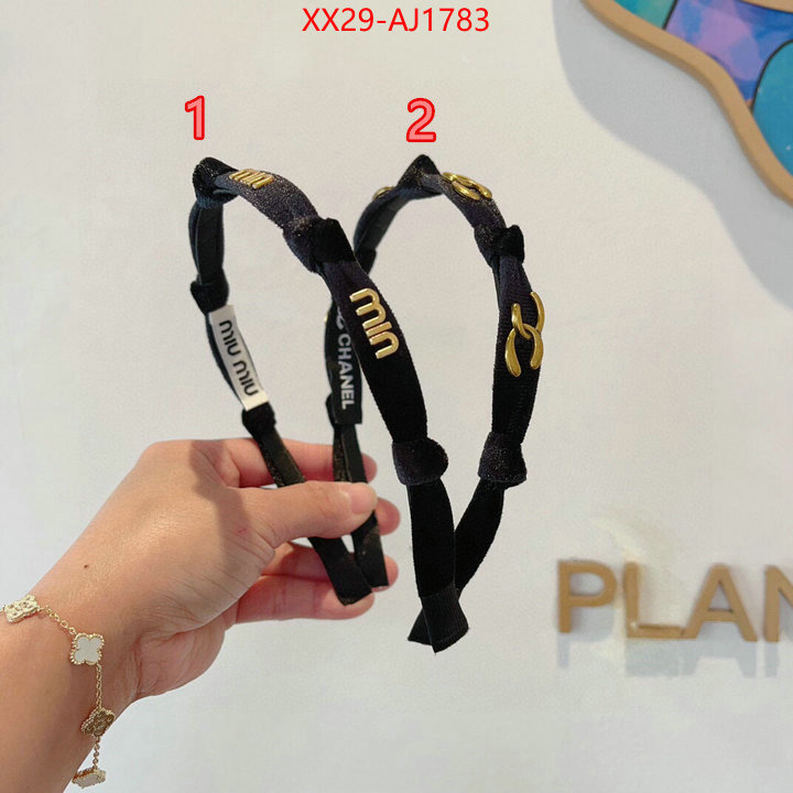 Hair band-MIU MIU good ID: AJ1783 $: 29USD