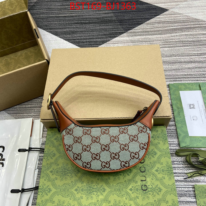 Gucci Bags(TOP)-Handbag- top quality fake ID: BJ1363 $: 169USD,