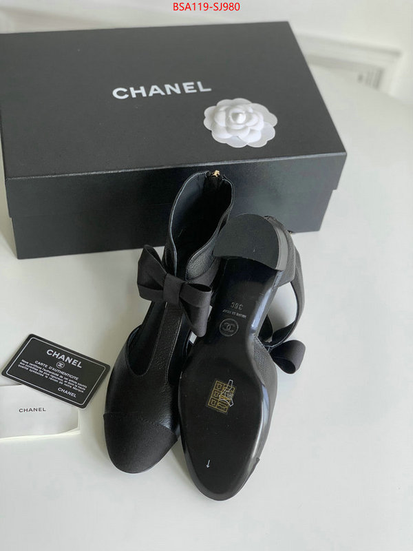 Women Shoes-Chanel best luxury replica ID: SJ980 $: 119USD