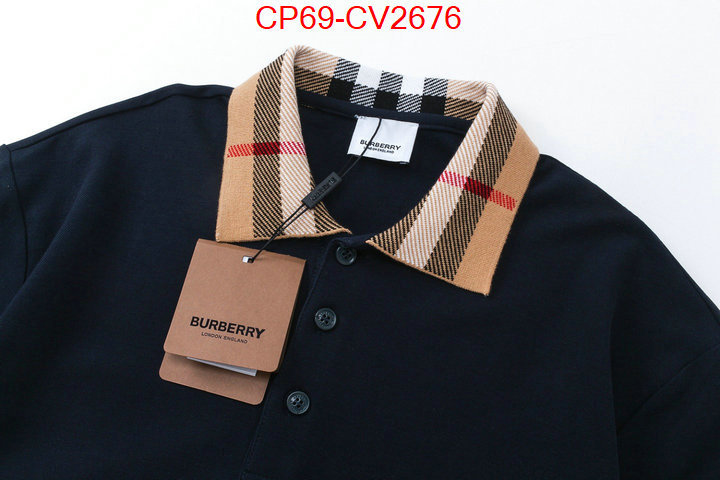 Clothing-Burberry new designer replica ID: CV2676 $: 69USD