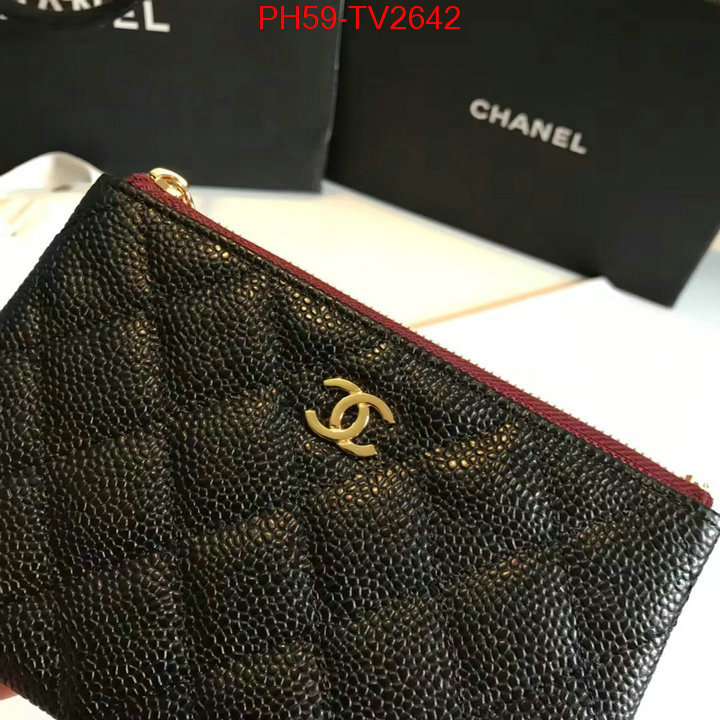 Chanel Bags(TOP)-Wallet- cheap high quality replica ID: TV2642 $: 59USD,