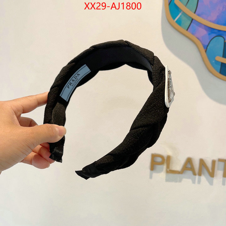 Hair band-Prada high quality customize ID: AJ1800 $: 29USD