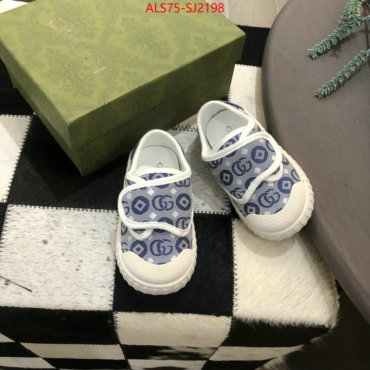 Kids shoes-Gucci 2024 replica wholesale cheap sales online ID: SJ2198 $: 75USD