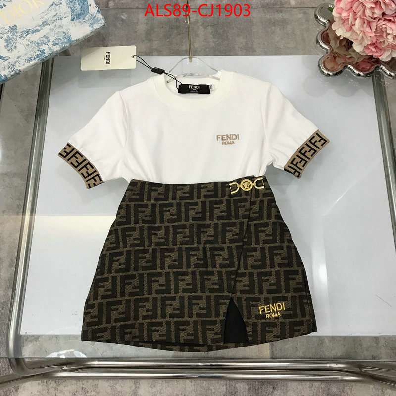 Kids clothing-Fendi fake aaaaa ID: CJ1903 $: 89USD