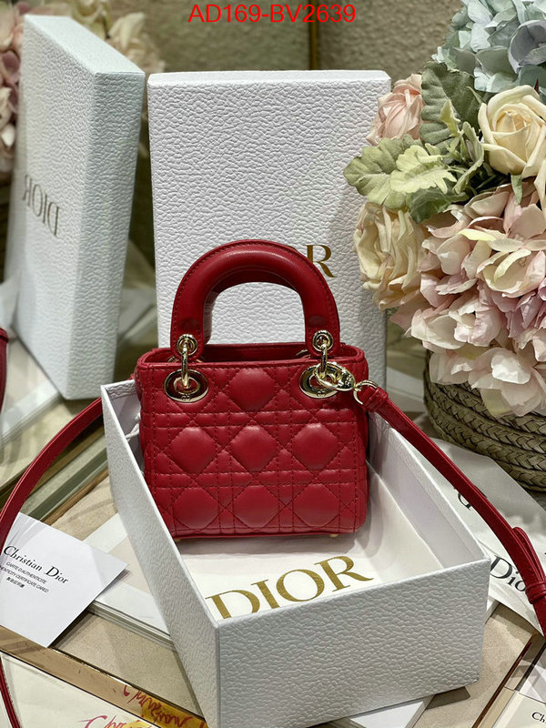 Dior Bags(TOP)-Lady- exclusive cheap ID: BV2639 $: 169USD,