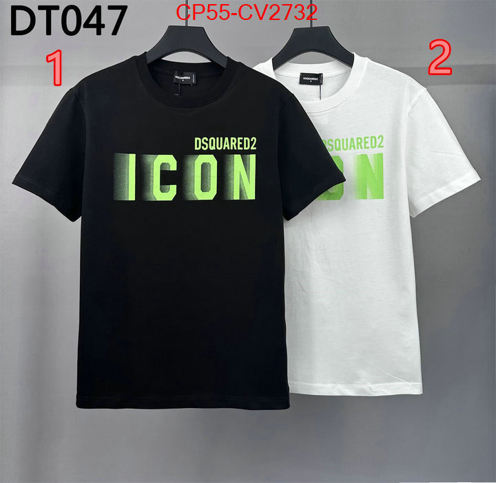 Clothing-DSQUARED2 wholesale replica shop ID: CV2732 $: 55USD