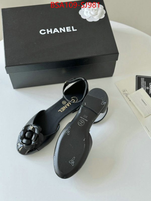 Women Shoes-Chanel the top ultimate knockoff ID: SJ981 $: 109USD