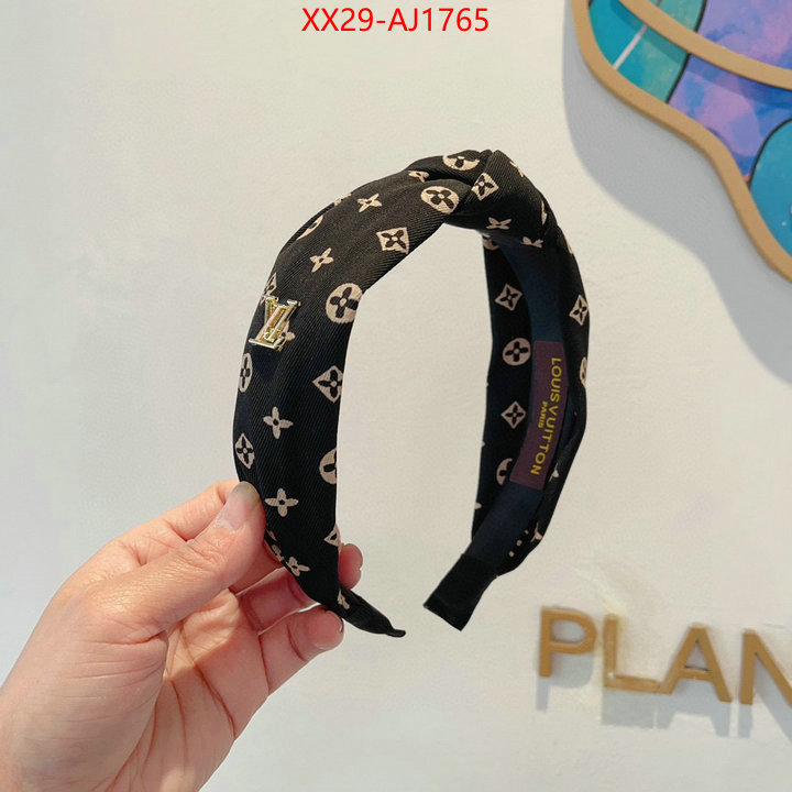 Hair band-LV wholesale imitation designer replicas ID: AJ1765 $: 29USD