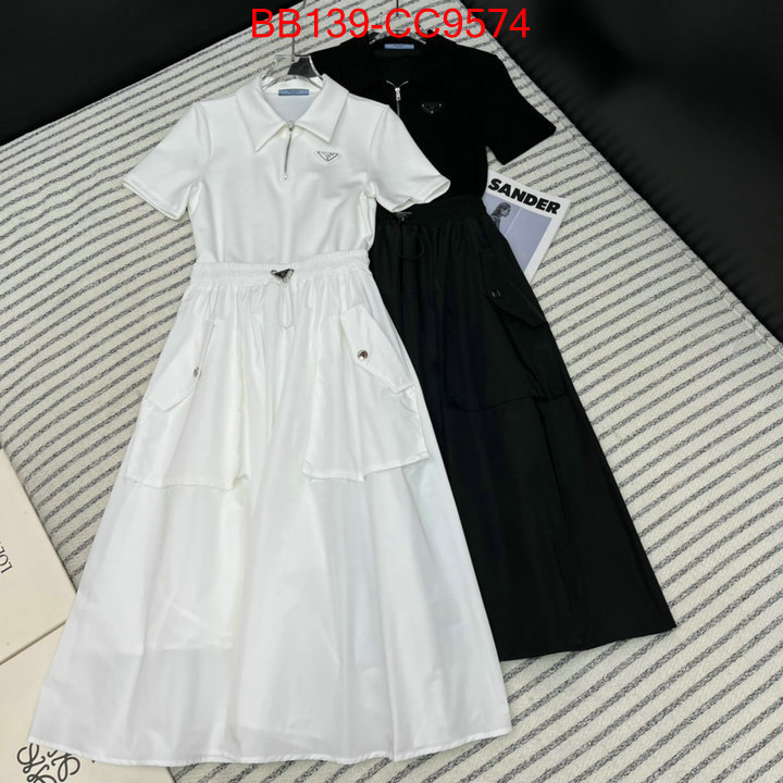 Clothing-Prada buy replica ID: CC9574 $: 139USD