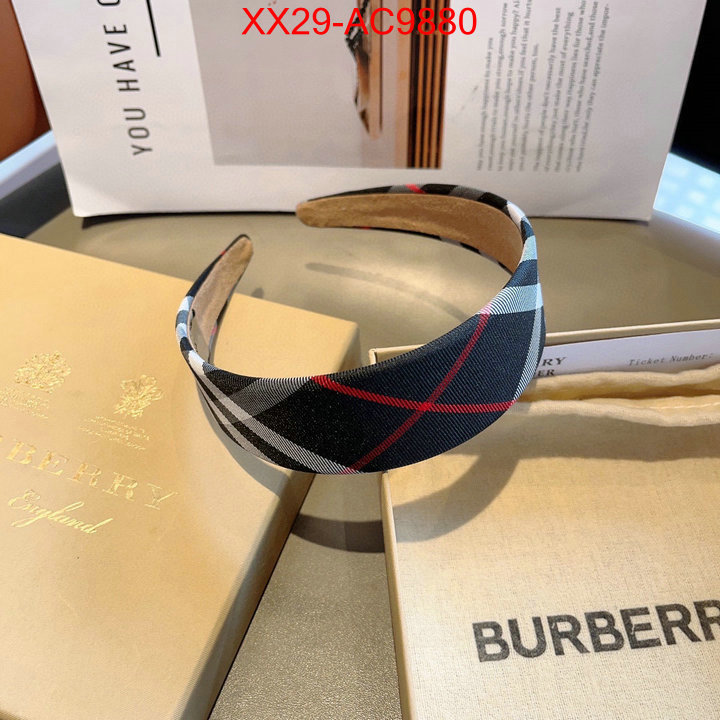 Hair band-Burberry wholesale designer shop ID: AC9880 $: 29USD