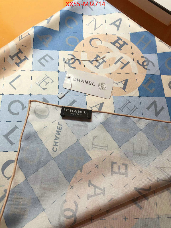 Scarf-Chanel top quality website ID: MJ2714 $: 55USD