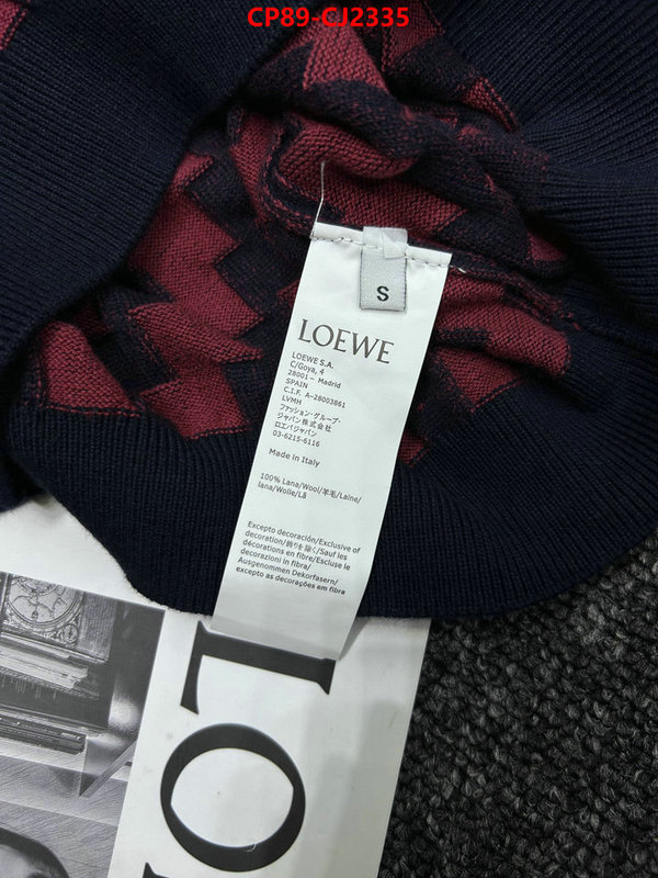 Clothing-Loewe we provide top cheap aaaaa ID: CJ2335 $: 89USD