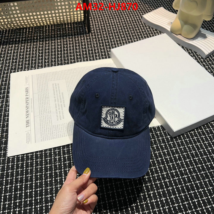 Cap(Hat)-Moncler high quality designer replica ID: HJ870 $: 32USD