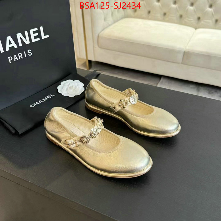 Women Shoes-Chanel high quality perfect ID: SJ2434 $: 125USD