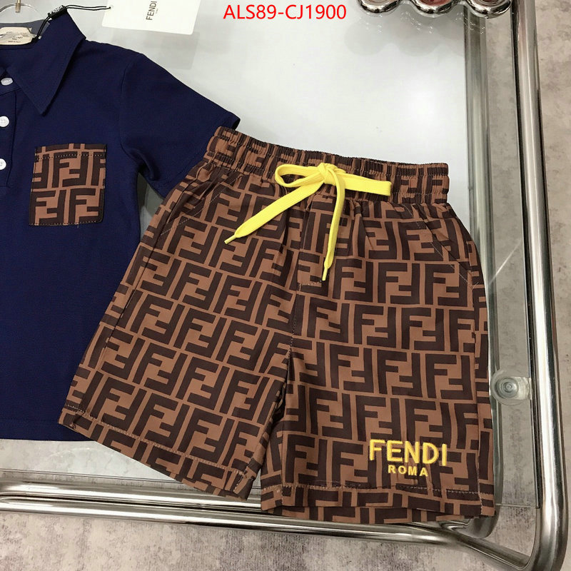 Kids clothing-Fendi top quality replica ID: CJ1900 $: 89USD